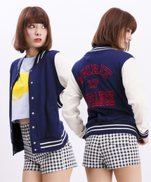 WEGO | WEGO/スウェットバックロゴスタジャン(スタジャン)