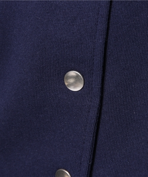 WEGO（ウィゴー）の「WEGO/スウェットバックロゴスタジャン（スタジャン・レディース・ブラック/ネイビー/ピンク・FREE）」の12枚目の写真