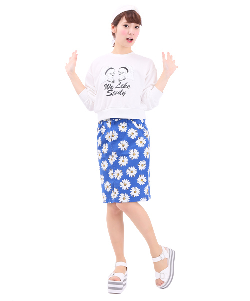 WEGO（ウィゴー）の「WEGO/プリントコクーンスカート（スカート・レディース・その他1/その他2・FREE）」の12枚目の写真