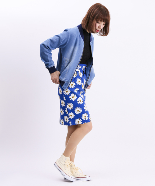 WEGO（ウィゴー）の「WEGO/プリントコクーンスカート（スカート・レディース・その他1/その他2・FREE）」の14枚目の写真