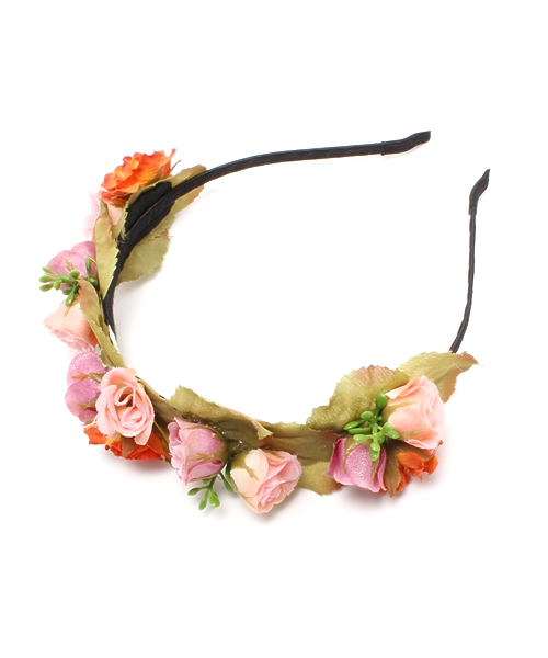 BEAMS BOY（ビームスボーイ）の「BEAMS BOY / FLOWER カチューシャ（カチューシャ・レディース・その他1/ホワイト・ONE SIZE）」の4枚目の写真