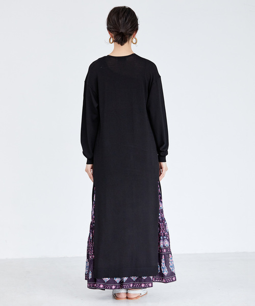 ADAM ET ROPE'（アダムエロペ）の「SLITロングカーディガン