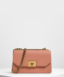 メタルプッシュロック クロスボディバッグ / Metal Push Lock Crossbody Bag2