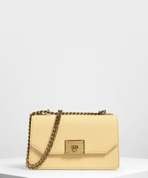メタルプッシュロック クロスボディバッグ / Metal Push Lock Crossbody Bag2