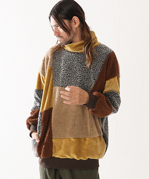 masterkey（マスターキー）の「msw591-Puzzle ボアスウェット  