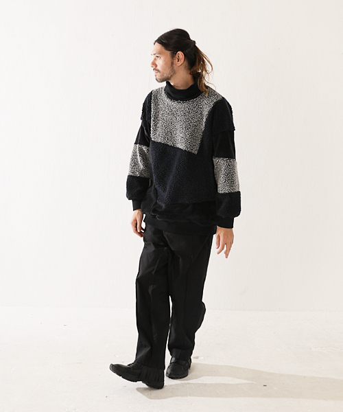 masterkey（マスターキー）の「msw591-Puzzle ボアスウェット  