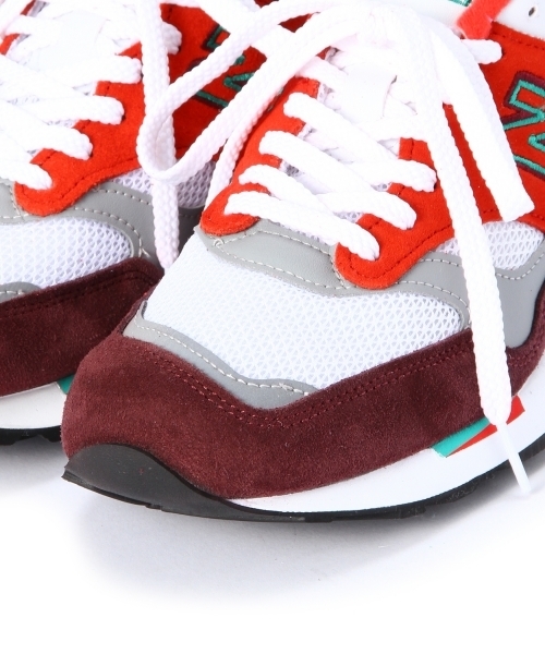 BEAUTY&YOUTH UNITED ARROWS（ビューティーアンドユースユナイテッドアローズ）の「＜New Balance for UA/BY＞∴ UK1500 SPECIAL/スニーカー（スニーカー・メンズ・ワイン/ライトブルー・10/8h/7/8/11/9h/9/7h）」の18枚目の写真