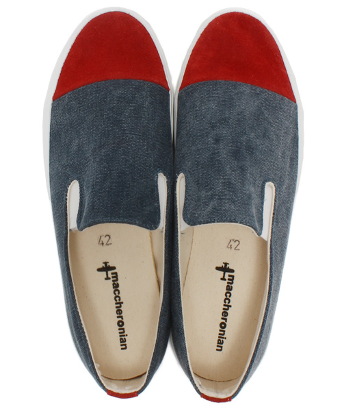 BEAMS(ビームス)の「maccheronian / スリッポン(スニーカー・メンズ・レッド/その他1・43/42/41)」の9枚目の写真