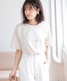ダブルロゴTシャツ