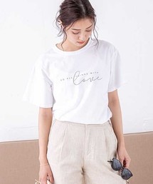 ダブルロゴTシャツ