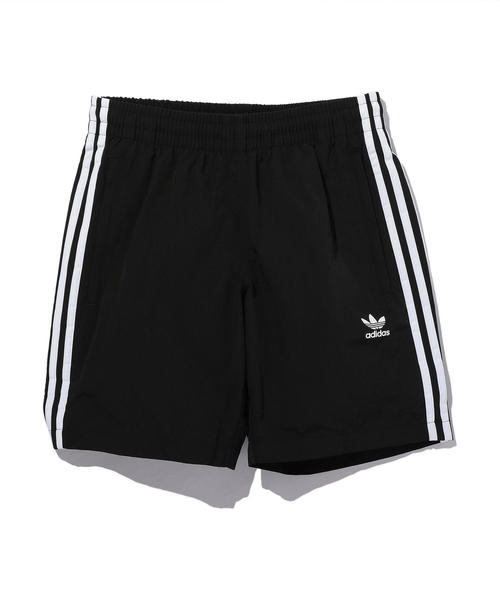 adidas Originals(アディダスオリジナルス)の「<adidas Originals> 3STRIPES SWIM SRT/スイムショーツ(その他パンツ・メンズ・オレンジ/ブラック・LARGE/SMALL/MEDIUM)」の1枚目の写真