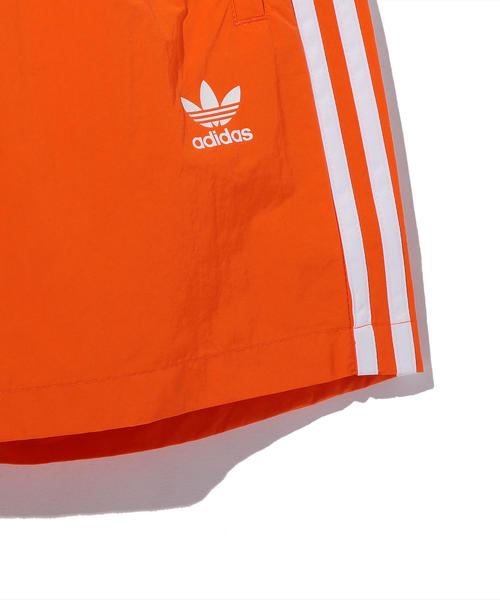 adidas Originals(アディダスオリジナルス)の「<adidas Originals> 3STRIPES SWIM SRT/スイムショーツ(その他パンツ・メンズ・オレンジ/ブラック・LARGE/SMALL/MEDIUM)」の6枚目の写真