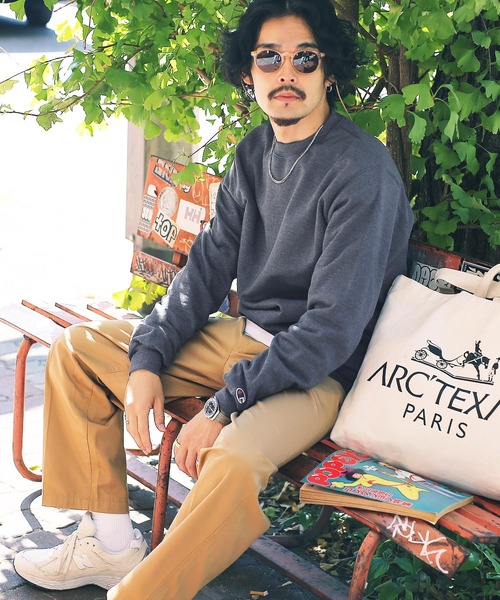 セール】Champion ( チャンピオン ) クルーネック ビッグシルエット