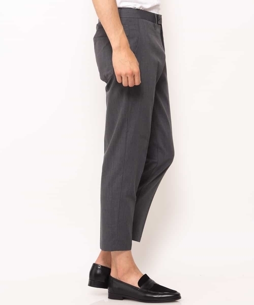 MICHEL KLEIN HOMME   （ミッシェルクランオム）の「サマーパンツ（クールマックスバーズアイ）（その他パンツ・メンズ・チャコールグレー/グレー・46/48/50）」の20枚目の写真