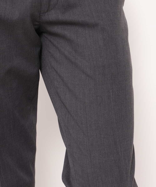 MICHEL KLEIN HOMME   （ミッシェルクランオム）の「サマーパンツ（クールマックスバーズアイ）（その他パンツ・メンズ・チャコールグレー/グレー・46/48/50）」の14枚目の写真