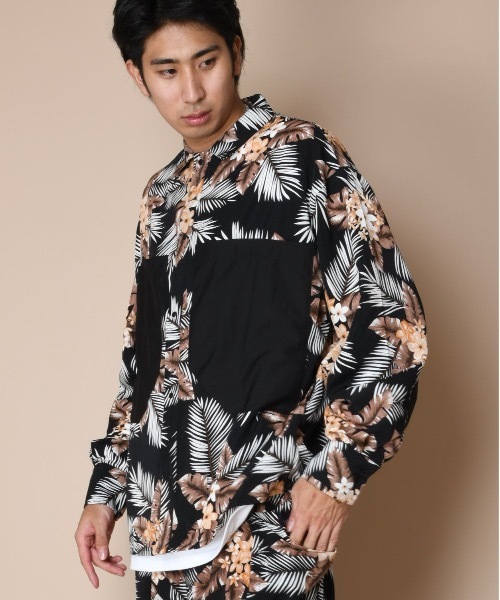 SUPERTHANKS(スーパーサンクス)の「ビックパッチポケットシャツ(ユニセックス)(シャツ/ブラウス・メンズ・ブラック/ベージュ/レオパード/その他・SMALL/MEDIUM/LARGE)」の16枚目の写真