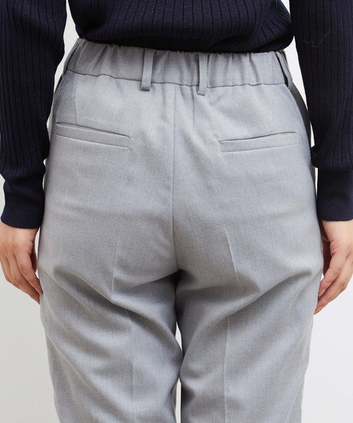 ROPE' PICNIC(ロペピクニック)の「ウール混ストレートパンツ(その他パンツ・レディース・グレー/ダークラベンダー・40/38)」の7枚目の写真