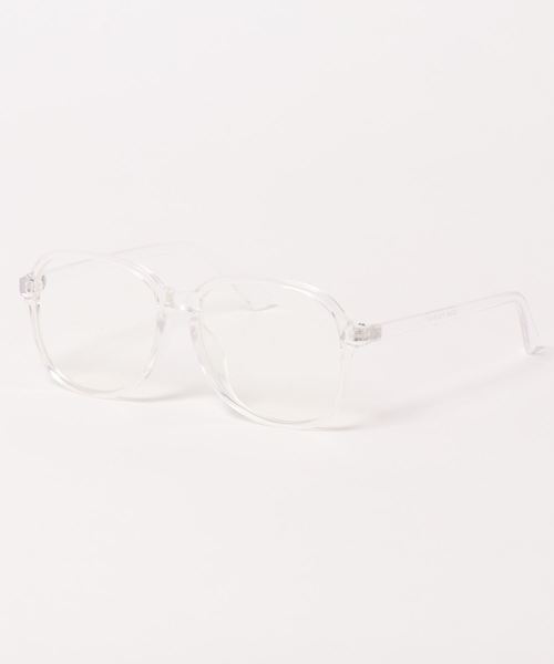 Fun & Daily（ファンアンドデイリー）の「F&D : Flat Light Glasses（メガネ・レディース・ブラック/クリア・FREE）」の2枚目の写真