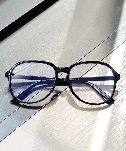 Fun & Daily（ファンアンドデイリー）の「F&D : Flat Light Glasses（メガネ・レディース・ブラック/クリア・FREE）」の6枚目の写真