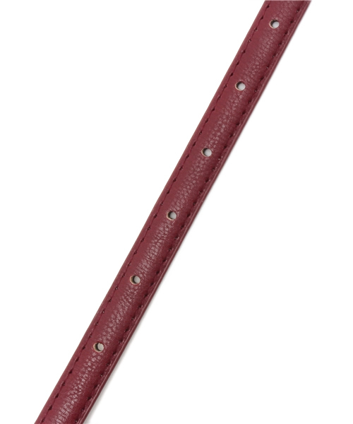 WEGO（ウィゴー）の「WEGO/カラー細ベルト（ベルト・レディース・ブラック/ブラウン/ネイビー/ワイン/ダークグリーン/ホワイト・FREE）」の8枚目の写真