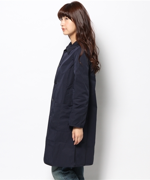 BEAMS BOY（ビームスボーイ）の「BEAMS BOY / リバーシブル ナイロンコート（ナイロンジャケット・レディース・ベージュ/ブルー/ネイビー・ONE SIZE）」の5枚目の写真