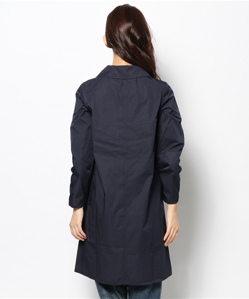 BEAMS BOY（ビームスボーイ）の「BEAMS BOY / リバーシブル ナイロンコート（ナイロンジャケット・レディース・ベージュ/ブルー/ネイビー・ONE SIZE）」の6枚目の写真