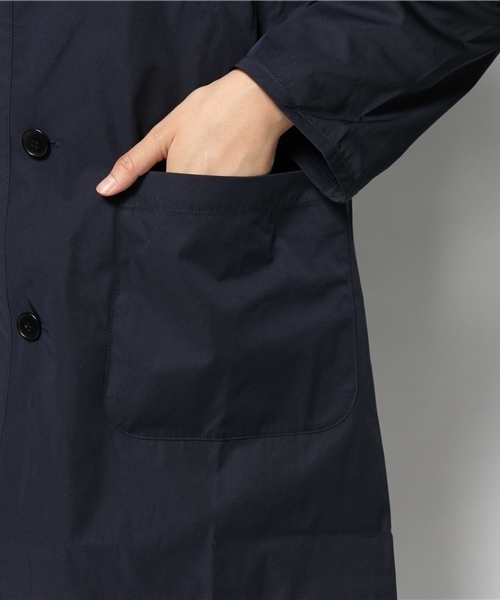 BEAMS BOY（ビームスボーイ）の「BEAMS BOY / リバーシブル ナイロンコート（ナイロンジャケット・レディース・ベージュ/ブルー/ネイビー・ONE SIZE）」の12枚目の写真