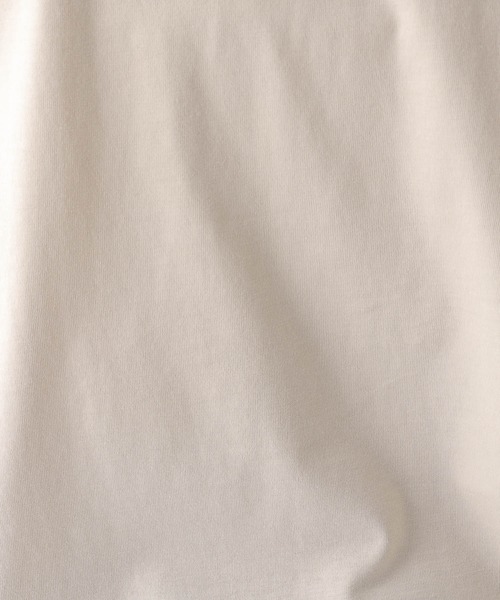 LEPSIM（レプシィム）の「ラウンドヘムロングTSS　871965（Tシャツ/カットソー・レディース・グレイッシュベージュ/ブラック/オフホワイト/ライトブルー・LARGE/MEDIUM）」の18枚目の写真