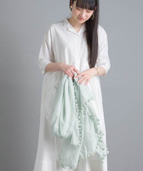 SO エスオー タイプライターフラワープリントウエストギャザーワンピース SALE15%OFF】SO エスオー タイプライター フラワープリント