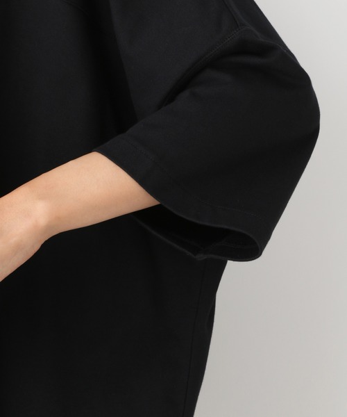 LEPSIM（レプシィム）の「UVワイドBIG-T　892445（Tシャツ/カットソー・レディース・オフホワイト/ピンクベージュ/グレイッシュベージュ/ブラック・FREE）」の15枚目の写真