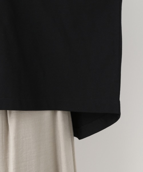 LEPSIM（レプシィム）の「UVワイドBIG-T　892445（Tシャツ/カットソー・レディース・オフホワイト/ピンクベージュ/グレイッシュベージュ/ブラック・FREE）」の16枚目の写真
