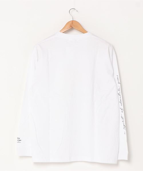 WEGO(ウィゴー)の「WEGO/フォトプリントロンT(Tシャツ/カットソー・メンズ・ホワイト/ブラック/ホワイト系その他・LARGE/MEDIUM/SMALL)」の9枚目の写真