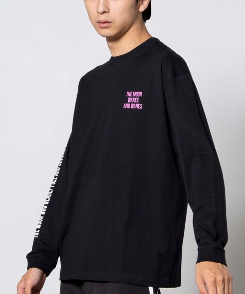 WEGO(ウィゴー)の「WEGO/フォトプリントロンT(Tシャツ/カットソー・メンズ・ホワイト/ブラック/ホワイト系その他・LARGE/MEDIUM/SMALL)」の3枚目の写真