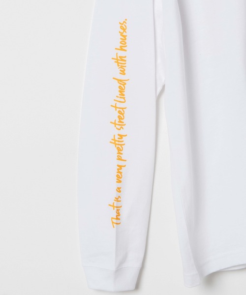 WEGO(ウィゴー)の「WEGO/フォトプリントロンT(Tシャツ/カットソー・メンズ・ホワイト/ブラック/ホワイト系その他・LARGE/MEDIUM/SMALL)」の8枚目の写真