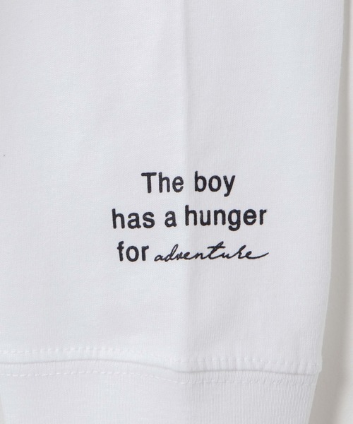 WEGO(ウィゴー)の「WEGO/フォトプリントロンT(Tシャツ/カットソー・メンズ・ホワイト/ブラック/ホワイト系その他・LARGE/MEDIUM/SMALL)」の6枚目の写真