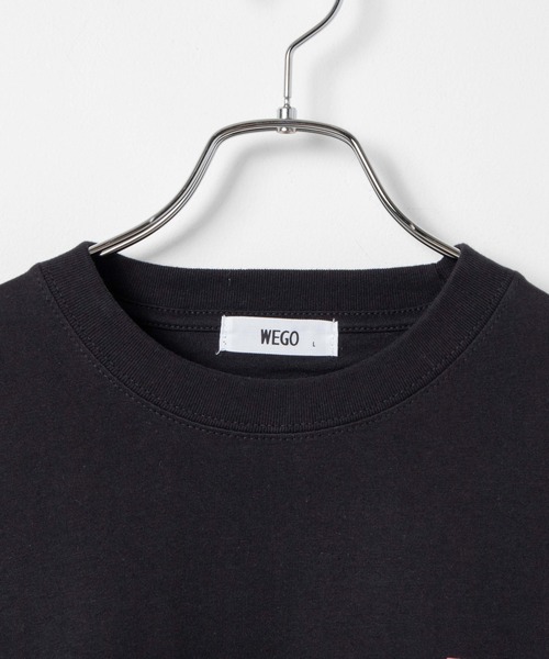 WEGO(ウィゴー)の「WEGO/フォトプリントロンT(Tシャツ/カットソー・メンズ・ホワイト/ブラック/ホワイト系その他・LARGE/MEDIUM/SMALL)」の14枚目の写真
