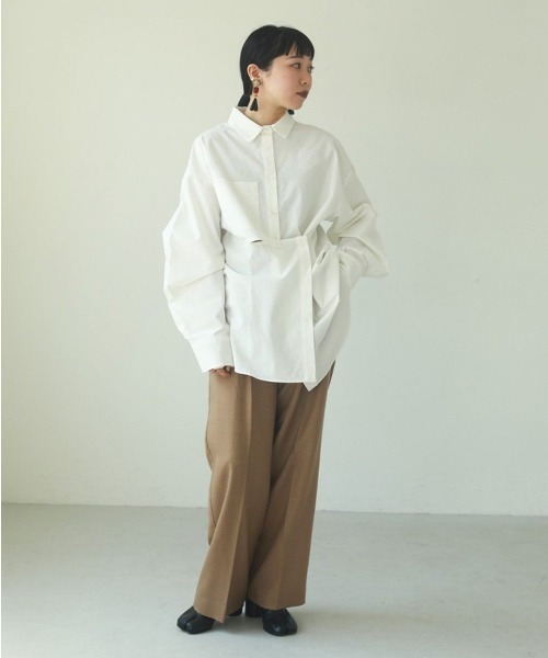 Front Slit Shirts トゥデイフル