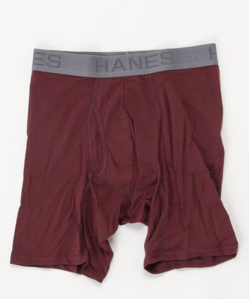 HANES(ヘインズ)の「【HANES/ヘインズ】CMFORT FLEX FIT HM6EQ101 ボクサーパンツ/ボクサーブリーフ(ボクサーパンツ・メンズ・チャコールグレー/ブラック/グレー/シルバー/ブルー/ワイン/ネイビー/レッド・MEDIUM/LARGE/X-LARGE/SMALL)」の7枚目の写真