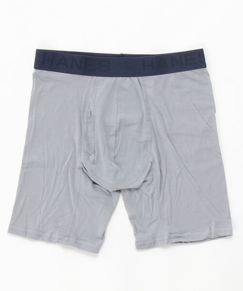 HANES(ヘインズ)の「【HANES/ヘインズ】CMFORT FLEX FIT HM6EQ101 ボクサーパンツ/ボクサーブリーフ(ボクサーパンツ・メンズ・チャコールグレー/ブラック/グレー/シルバー/ブルー/ワイン/ネイビー/レッド・MEDIUM/LARGE/X-LARGE/SMALL)」の8枚目の写真