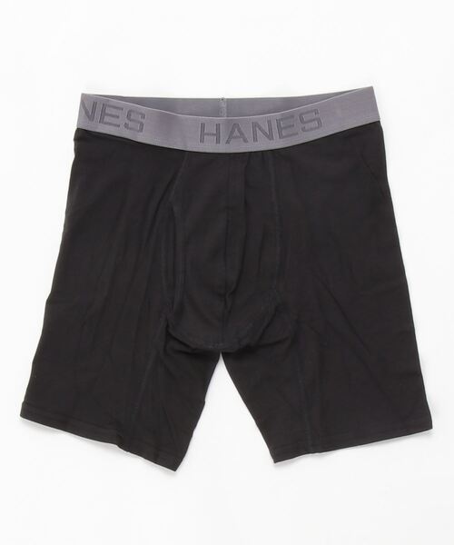 HANES(ヘインズ)の「【HANES/ヘインズ】CMFORT FLEX FIT HM6EQ101 ボクサーパンツ/ボクサーブリーフ(ボクサーパンツ・メンズ・チャコールグレー/ブラック/グレー/シルバー/ブルー/ワイン/ネイビー/レッド・MEDIUM/LARGE/X-LARGE/SMALL)」の3枚目の写真