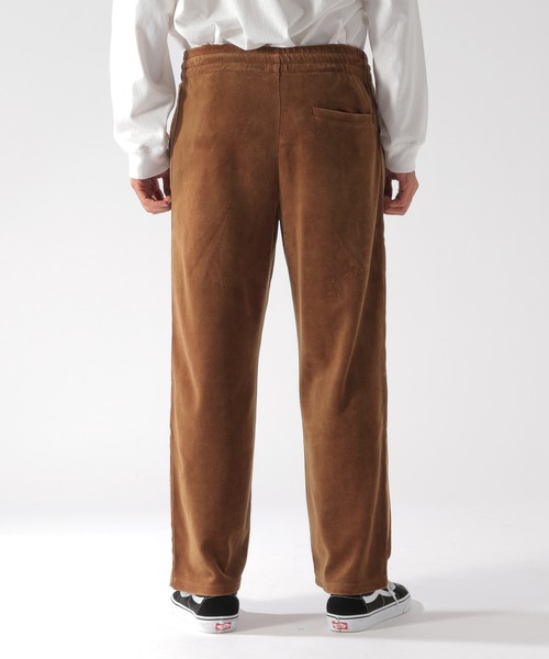 BAYFLOW（ベイフロー）の「WEB限定 ベロアトラックパンツ（その他パンツ・メンズ・ダークブラウン/チャコール・SMALL/MEDIUM/LARGE）」の4枚目の写真