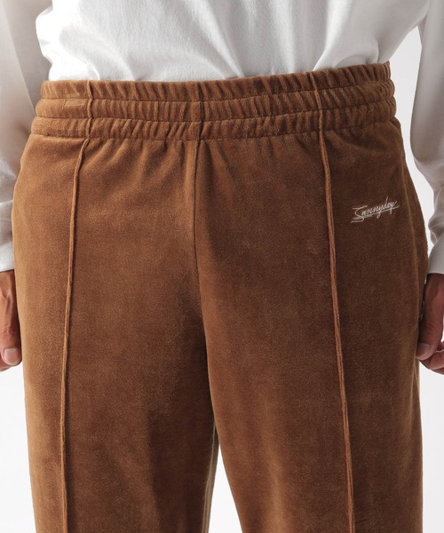 BAYFLOW（ベイフロー）の「WEB限定 ベロアトラックパンツ（その他パンツ・メンズ・ダークブラウン/チャコール・SMALL/MEDIUM/LARGE）」の7枚目の写真
