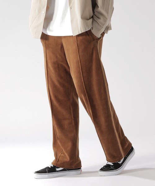 BAYFLOW（ベイフロー）の「WEB限定 ベロアトラックパンツ（その他パンツ・メンズ・ダークブラウン/チャコール・SMALL/MEDIUM/LARGE）」の10枚目の写真