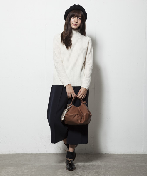 KIJIMA TAKAYUKI(キジマ タカユキ)の「KIJIMA TAKAYUKI ベレー帽(ハンチング/ベレー帽・レディース・ブラック/ライトグレー/ブルー・FREE)」の13枚目の写真