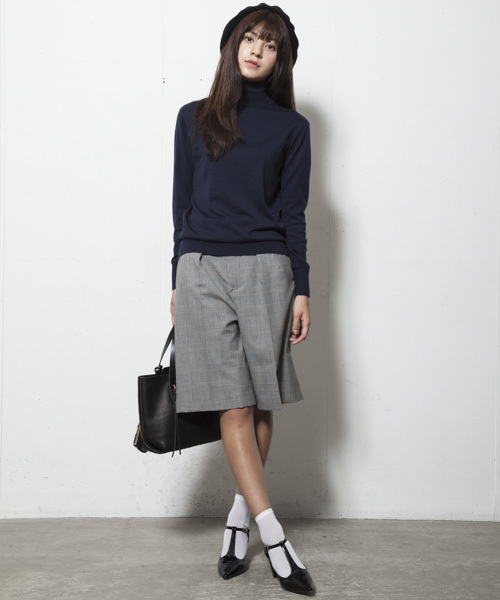 KIJIMA TAKAYUKI(キジマ タカユキ)の「KIJIMA TAKAYUKI ベレー帽(ハンチング/ベレー帽・レディース・ブラック/ライトグレー/ブルー・FREE)」の11枚目の写真