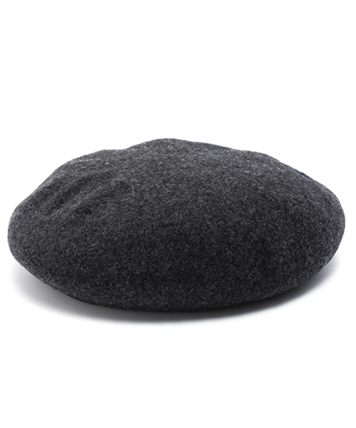 KIJIMA TAKAYUKI(キジマ タカユキ)の「KIJIMA TAKAYUKI ベレー帽(ハンチング/ベレー帽・レディース・ブラック/ライトグレー/ブルー・FREE)」の16枚目の写真