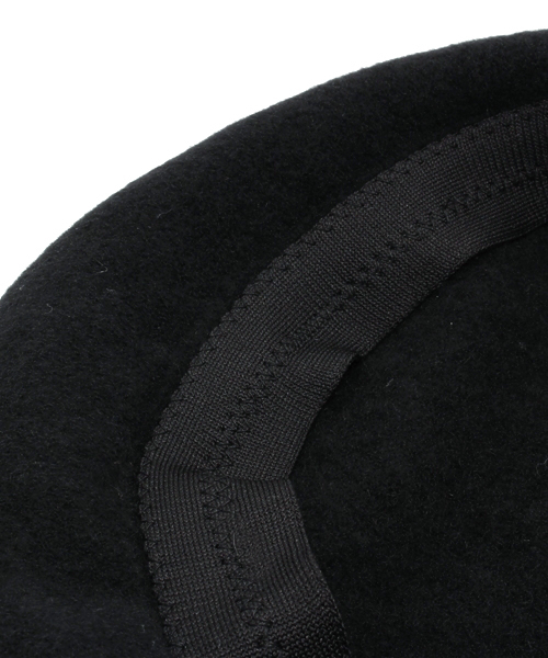 KIJIMA TAKAYUKI(キジマ タカユキ)の「KIJIMA TAKAYUKI ベレー帽(ハンチング/ベレー帽・レディース・ブラック/ライトグレー/ブルー・FREE)」の9枚目の写真