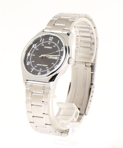 CASIO(カシオ)の「CASIO カシオ / アナログクオーツ メタルベルト //// MTP-V006D-1B2 MTP-V006D-2B MTP-V006D-7B2(アナログ腕時計・メンズ・シルバー/ブラック×シルバー/シルバー×ブルー/シルバー×ブラック/シルバー系その他2/シルバー系その他・FREE)」の10枚目の写真
