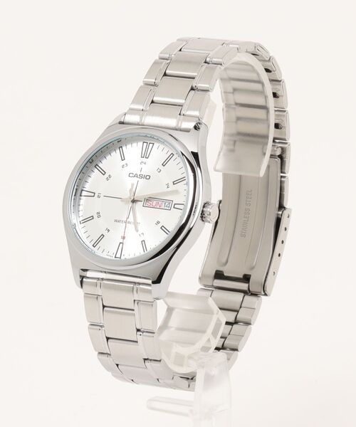 CASIO(カシオ)の「CASIO カシオ / アナログクオーツ メタルベルト //// MTP-V006D-1B2 MTP-V006D-2B MTP-V006D-7B2(アナログ腕時計・メンズ・シルバー/ブラック×シルバー/シルバー×ブルー/シルバー×ブラック/シルバー系その他2/シルバー系その他・FREE)」の14枚目の写真