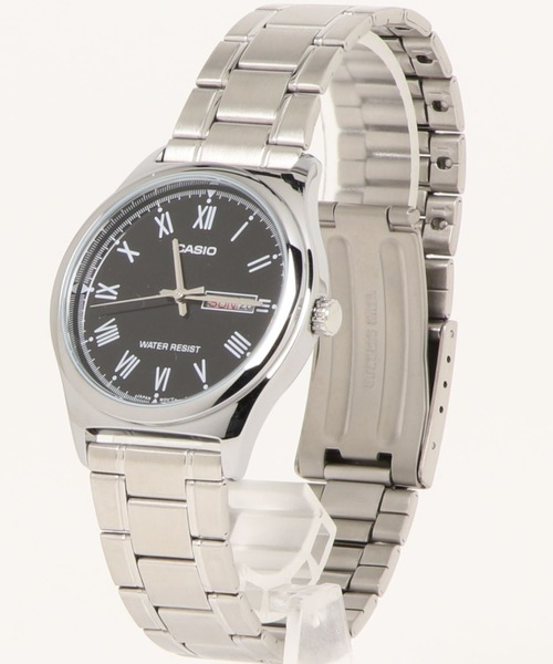 CASIO(カシオ)の「CASIO カシオ / アナログクオーツ メタルベルト //// MTP-V006D-1B2 MTP-V006D-2B MTP-V006D-7B2(アナログ腕時計・メンズ・シルバー/ブラック×シルバー/シルバー×ブルー/シルバー×ブラック/シルバー系その他2/シルバー系その他・FREE)」の16枚目の写真